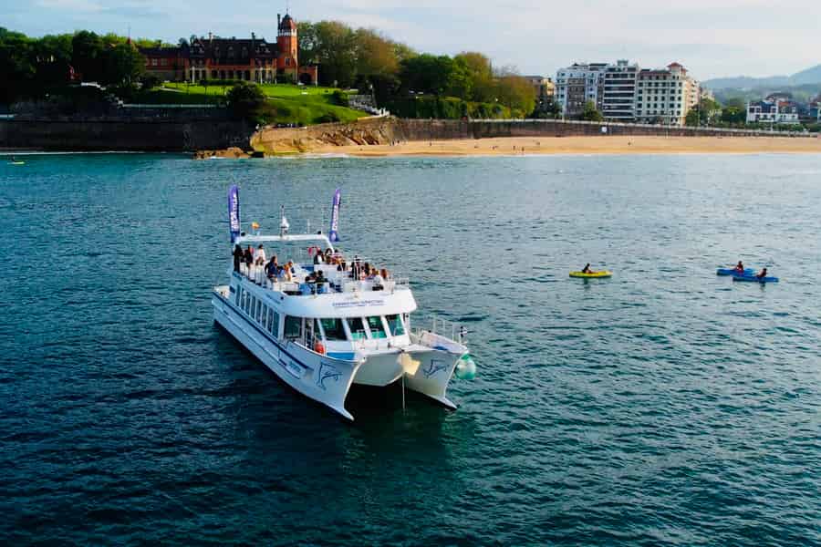 Duurzame catamarancruise met audiogids