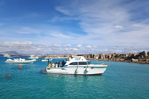 Favignana: Crociera turistica con pranzo a Favignana e Levanzo