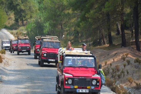 Fethiye : Safari en jeep d'une journée avec visite de Saklikent et déjeuner