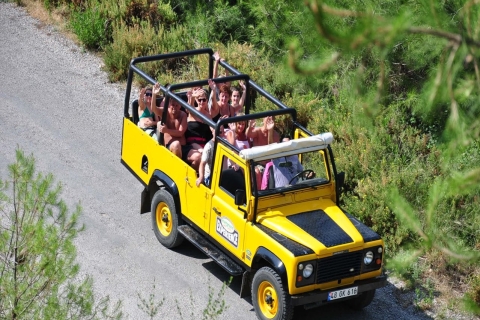 Fethiye : Safari en jeep d'une journée avec visite de Saklikent et déjeuner