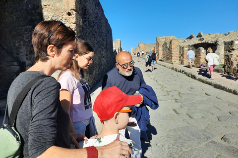 Visita a Pompeya para niños y sus familias