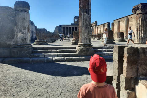 Tour privato di Pompei per i bambini e le loro famiglie