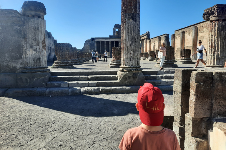 Visita a Pompeya para niños y sus familias