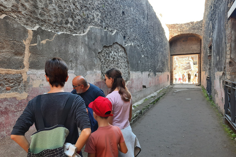 Visita a Pompeya para niños y sus familias