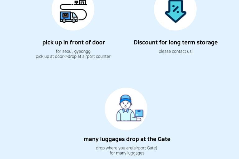 Seoul: Incheon Airport Luggage Storage