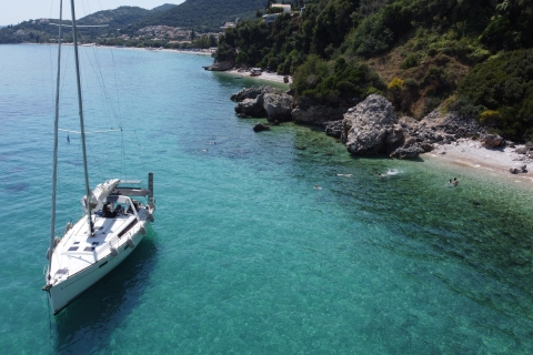 Wycieczka jachtem żaglowym na wyspę Korfu
