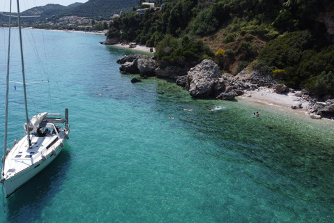 Excursion en voilier sur l'île de Corfou