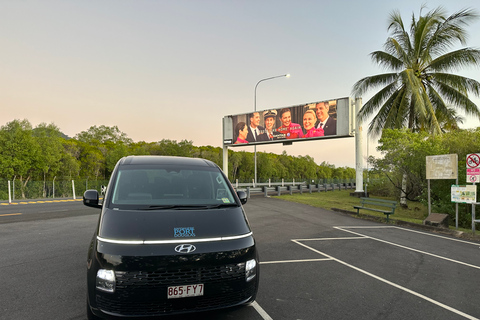 Traslados privados del aeropuerto de Cairns a la ciudad de Cairns