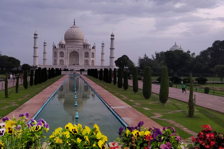 Sunrise Taj Mahal , Agra Fort ,Baby Taj by Car from Delhi. From Delhi day Trip to Agra