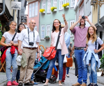 Erfurt: tour guidato a piedi della città vecchia