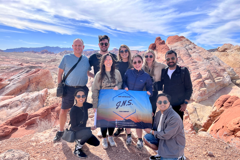 Las Vegas: Valley of Fire Sunset Tour mit Hoteltransfers