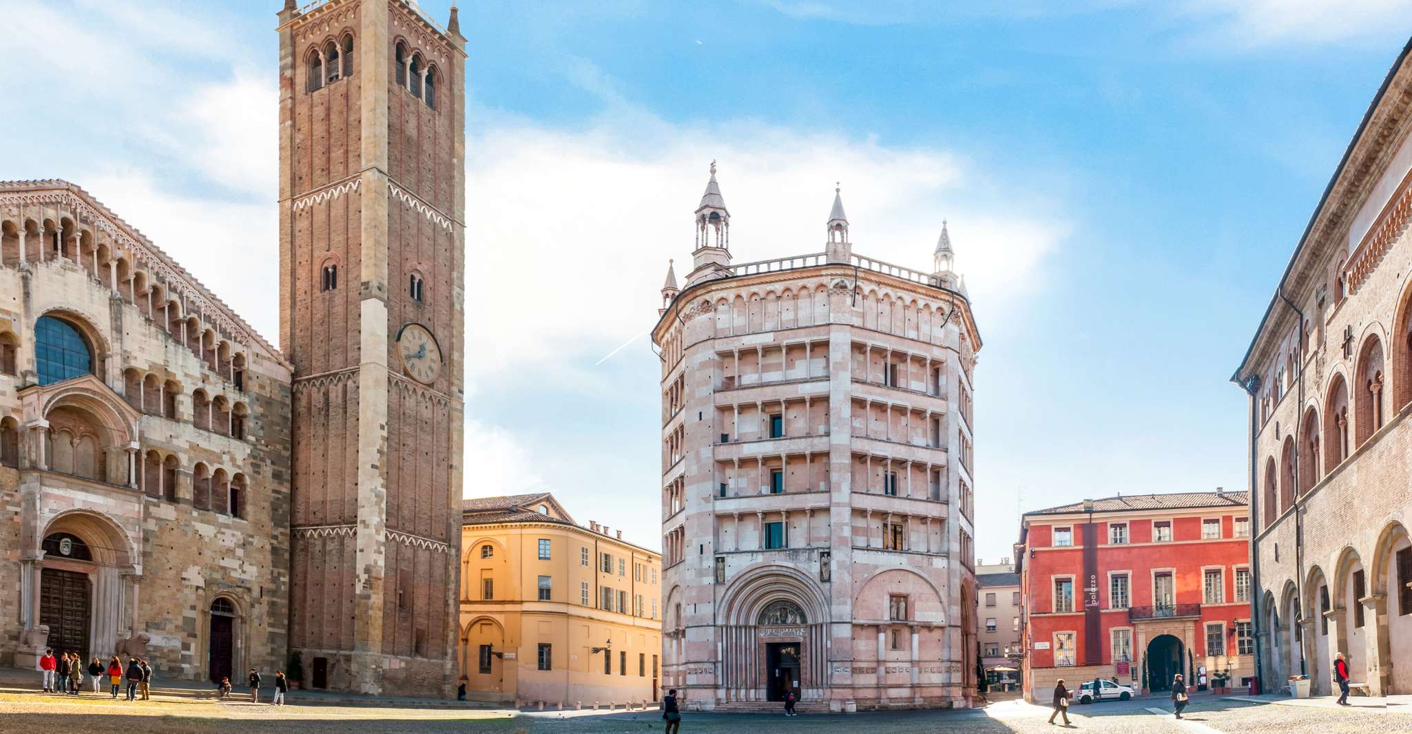 Parma city walking tour, Parma, Italy