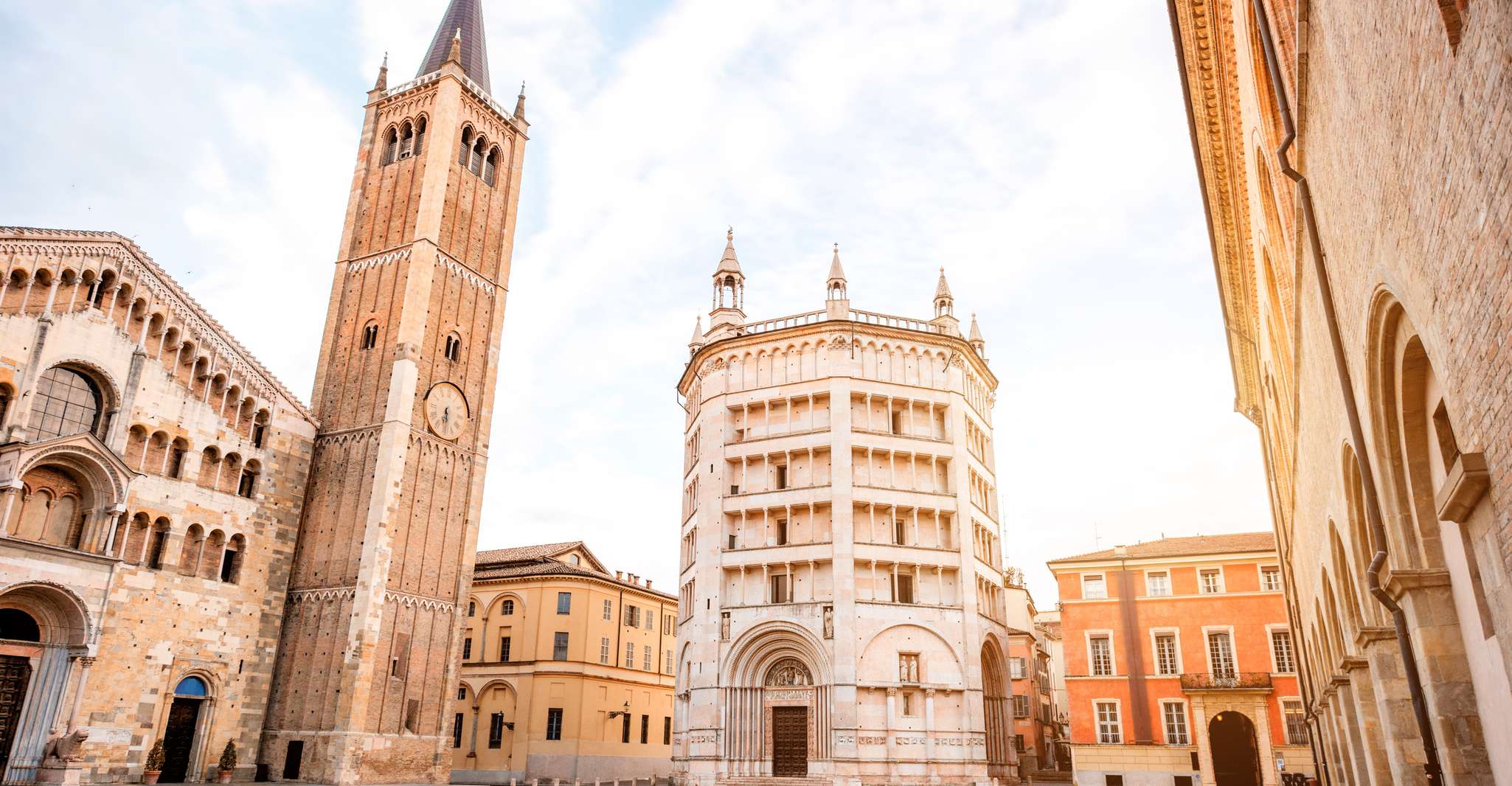 Parma city walking tour, Parma, Italy