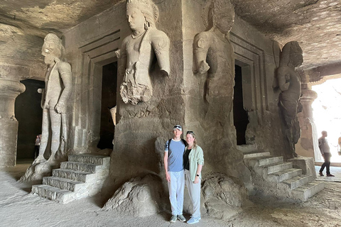 Mumbai: Excursão guiada à Ilha Elephanta e às cavernasMumbai: passeio guiado pela Ilha Elephanta e cavernas