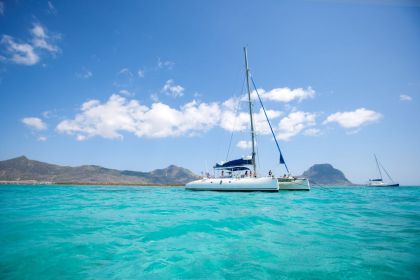 GrandBay: 3 North Islands katamaran-cruise og lunsj på øya