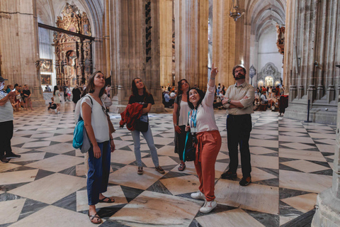 Séville : Visite guidée à pied avec accès à l'Alcazar et à la cathédrale