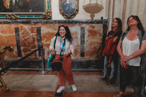 Séville : Visite guidée à pied avec accès à l'Alcazar et à la cathédrale