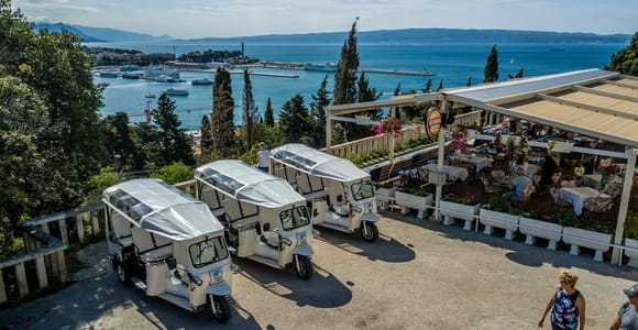 Split: Stadt Highlights Elektrische Tuk-Tuk Tour