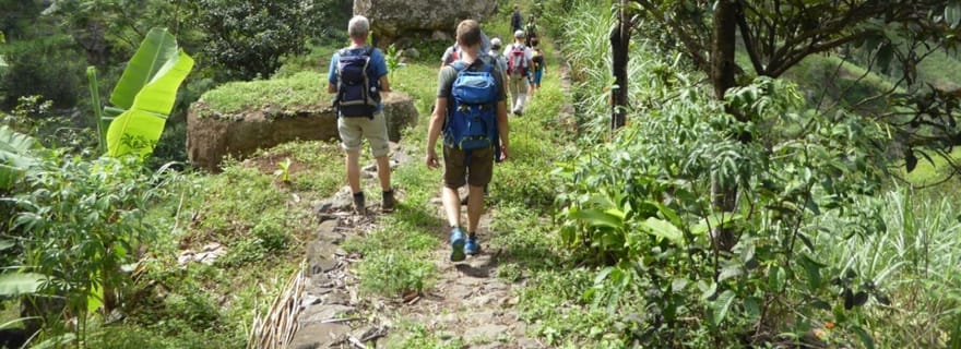 Randonnée de Paúl, le jardin vert