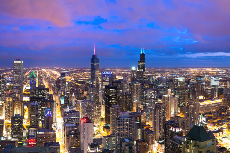 Chicago: 2-tägige Hop-On/Hop-Off-Tour & 360 CHICAGO EintrittBig Bus 2-Tages-Tour plus 360 CHICAGO General Admission