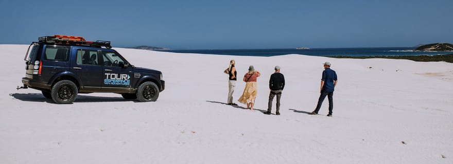 Espérance : Aventure 4x4 sur la plage du parc national de Cape Le Grand