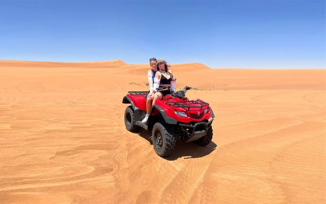 Visit Dubai Quad & ATV Bike, Red Dune Desert and Safari Adventure in Dubai