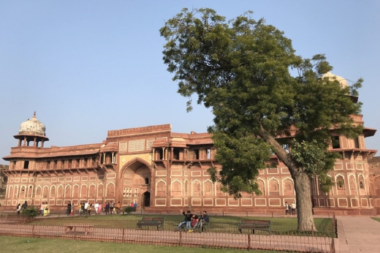 Van Agra: Agra Korte rondleiding door Taj Mahal en Agra Fort
