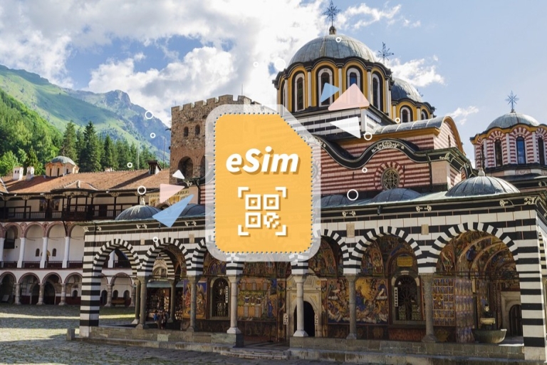 Bulgaria/Europa: Plan de datos móviles eSimDiario 1GB /30 Días