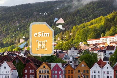 Noruega/Europa: plano de dados móveis eSim