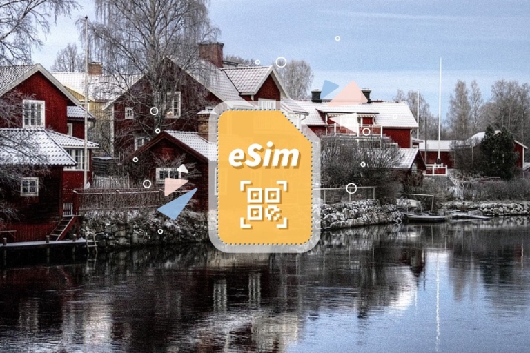 Zweden/Europa: eSim mobiel dataplan20 GB/30 dagen