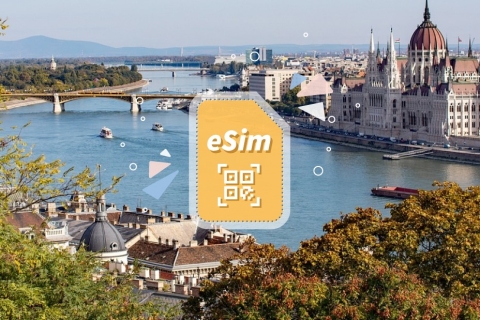 Hungría/Europa: Plan de datos móviles eSim1GB/3 días