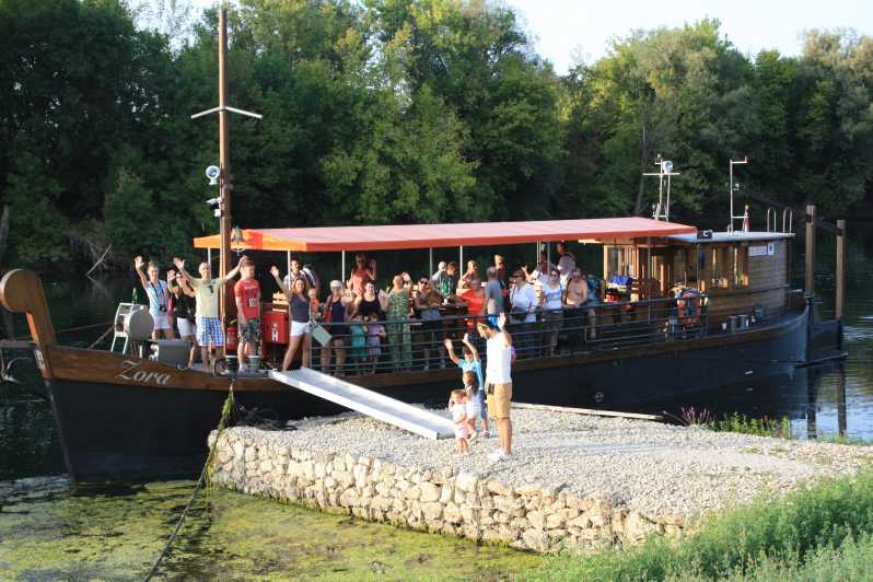 River Boat Tour in Žitna lađa with food and drinks tasting