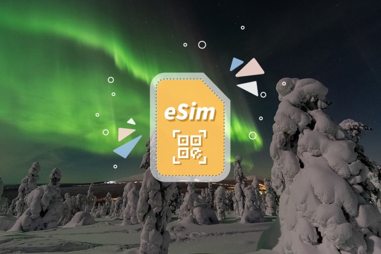 Finlandia/Europa: Plan de datos móviles eSim15 GB/30 días