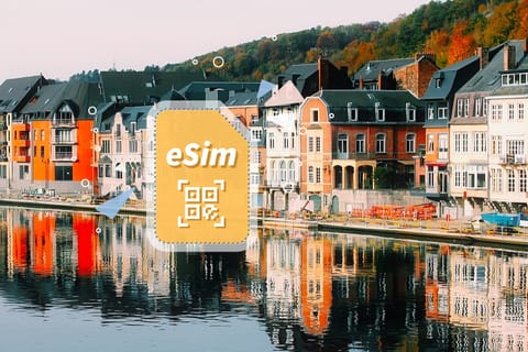 België/Europa: eSim mobiel dataplan