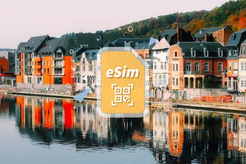 Belgia/Europa: Pakiet danych mobilnych eSim20 GB/30 dni