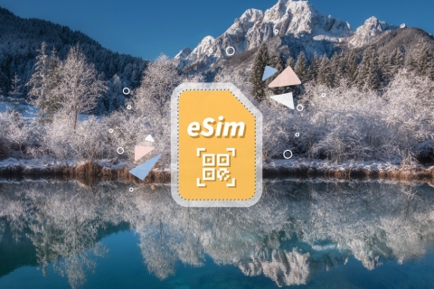 Slovenië/Europa: eSim mobiel dataplanDagelijks 2GB /14 dagen