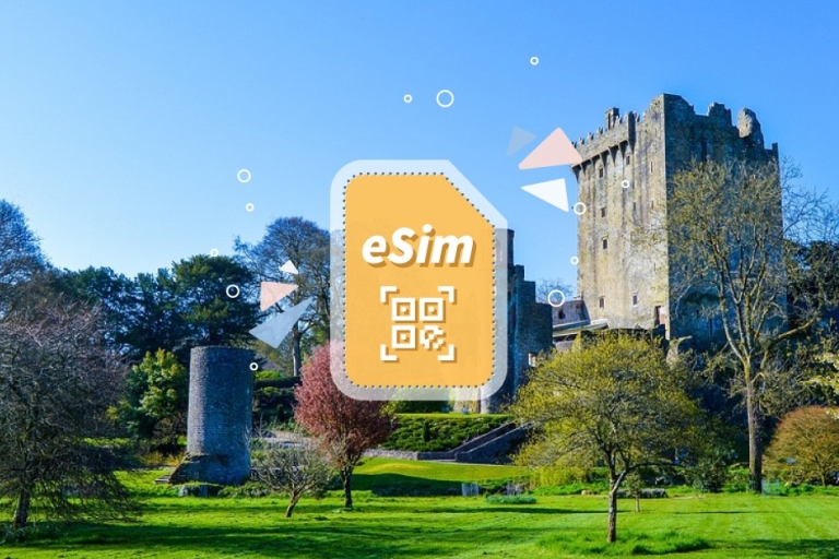 Ierland/Europa: eSim mobiel dataplan30 GB/30 dagen