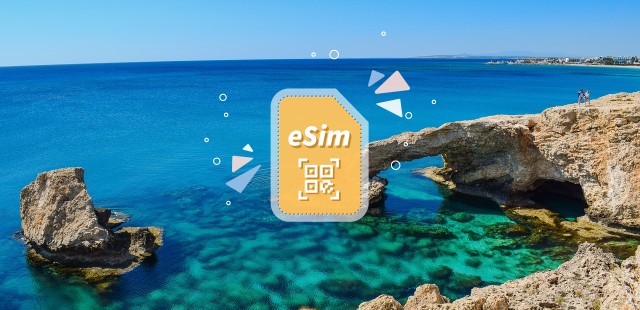 Cyprus/Europa: eSim mobiel dataplan