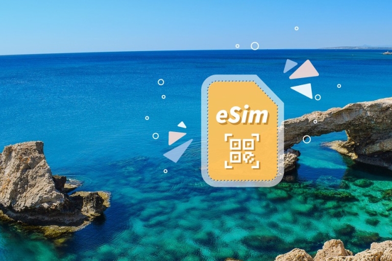 Cyprus/Europa: eSim mobiel dataplanDagelijks 2GB /30 dagen