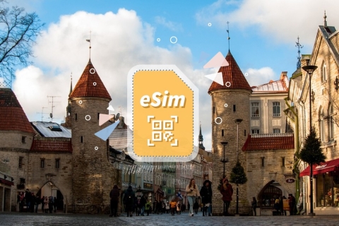 Estonia/Europa: Pakiet danych mobilnych eSimCodziennie 2 GB / 14 dni