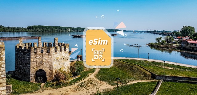 Visit Serbia/Europe eSim Mobile Data Plan in Zemun, Serbia
