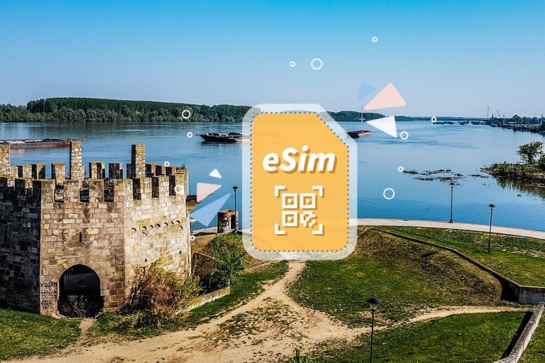 Serbia/Europa: Pakiet danych mobilnych eSimCodziennie 2 GB / 30 dni
