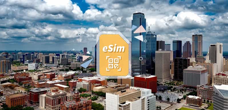 Dallas: USA eSIM Roaming (Optional with Canada)
