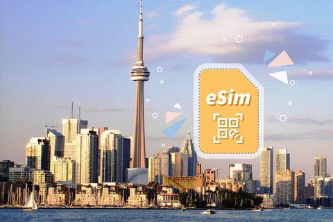 Toronto: Canada & USA eSIM Roaming