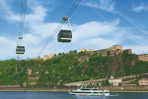 Koblenz: Sightseeingkryssning med slott i Rhendalen