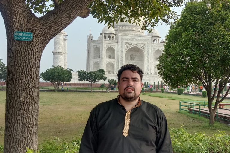 Depuis Delhi : Visite privée du Taj Mahal et du Fort d'AgraTout compris