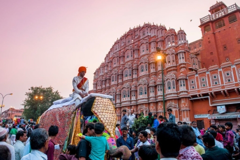 Excursión Privada : Visita de la Ciudad Rosa de Jaipur desde Delhi