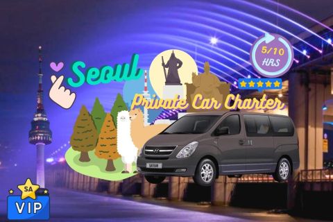Seul: tour di mezza giornata/un giorno in auto privata