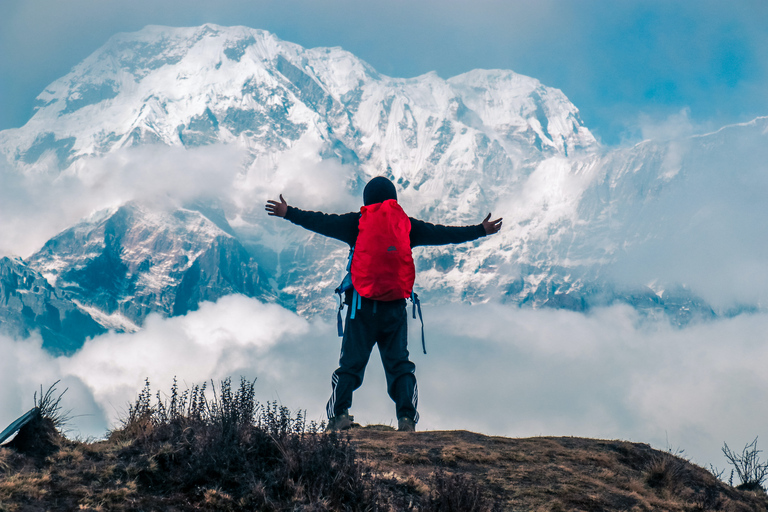 Katmandú: 5 Días de Trekking Privado por Ghorepani (Ktm-Pkr En Vuelo)