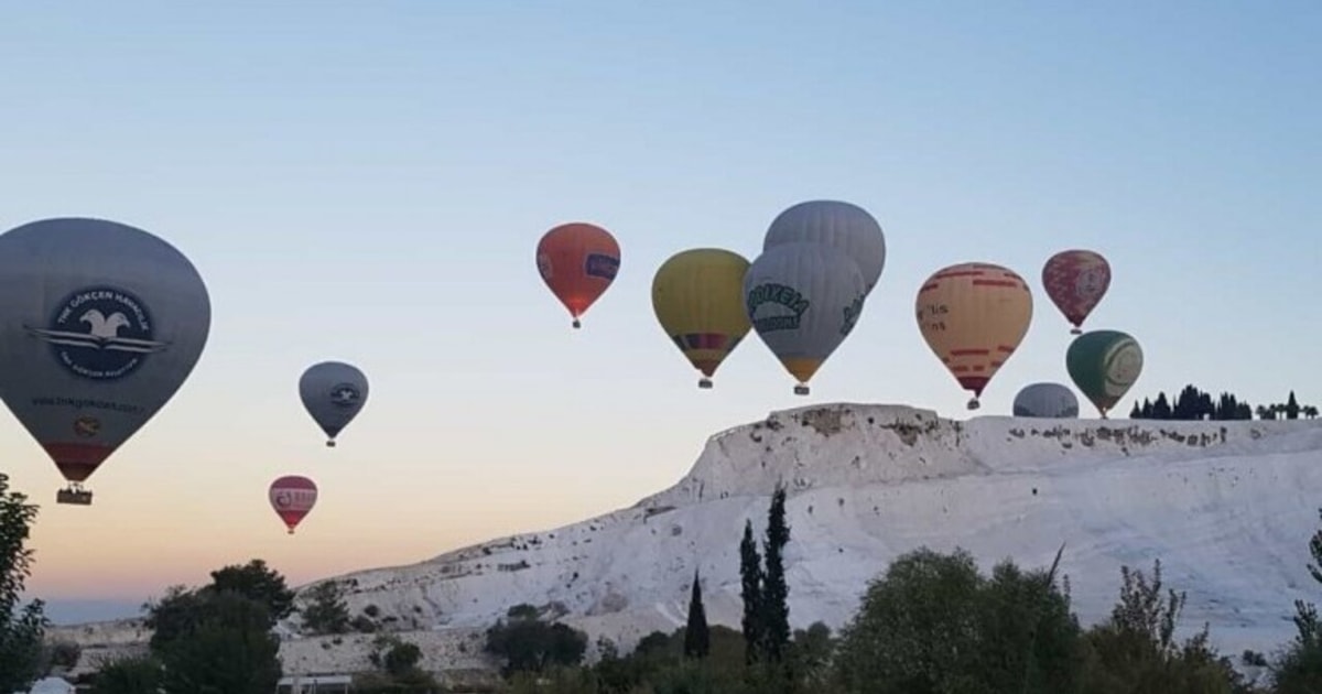 Hot Air Balloon Pamukkale from Antalya | GetYourGuide